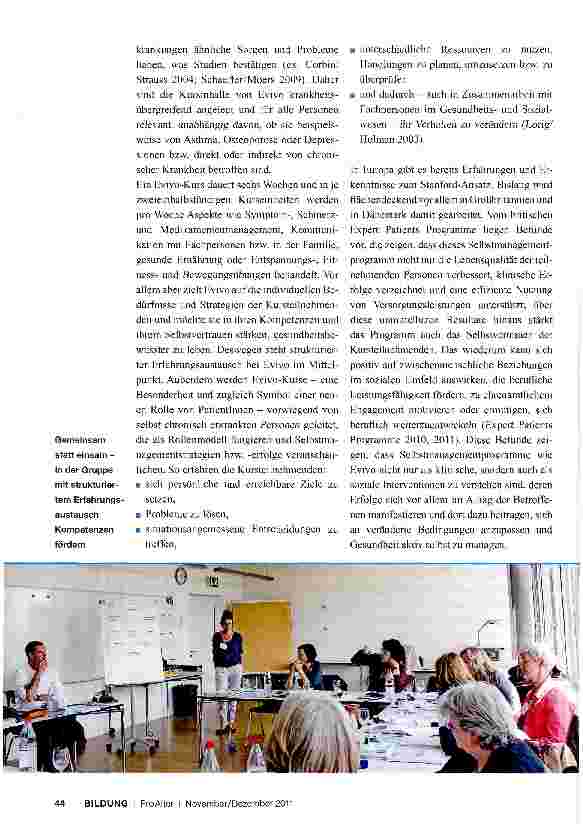 Vorschauseite 3: Chronisch Kranke: Selbstmanagement und Empowerment fördern