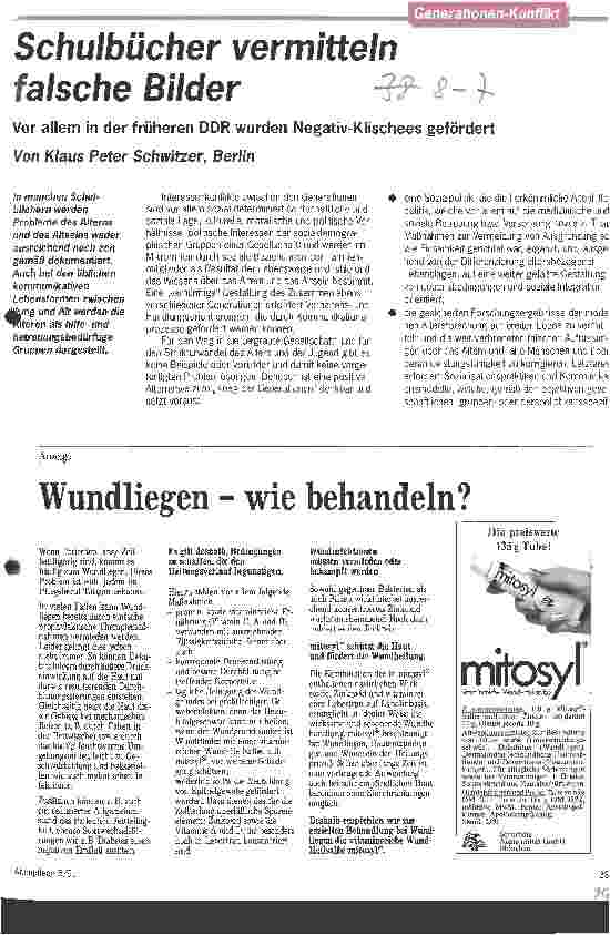 Vorschauseite 1: Schulbücher vermitteln falsche Bilder
