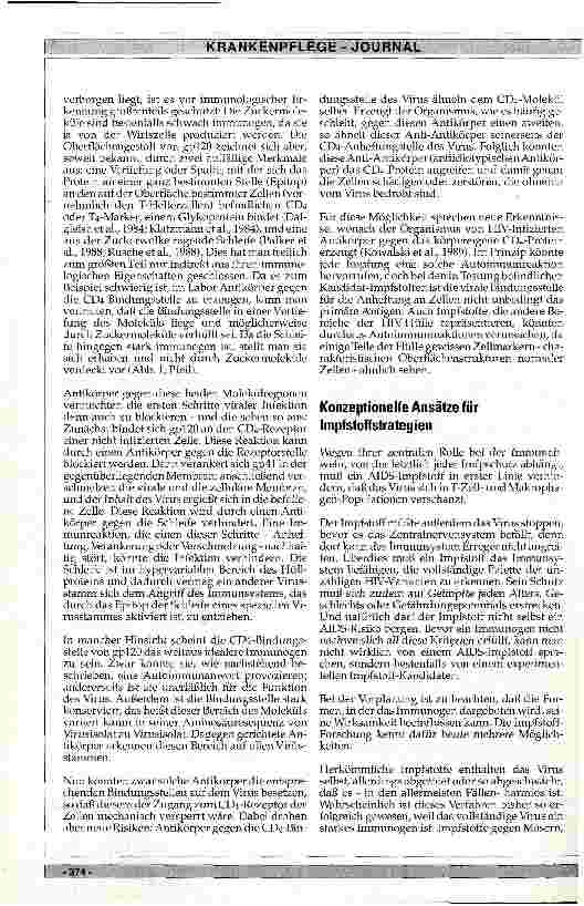 Vorschauseite 3: AIDS Immunprophylaxe: Chancen und Risiken einer AIDS-Impfstoffentwicklung