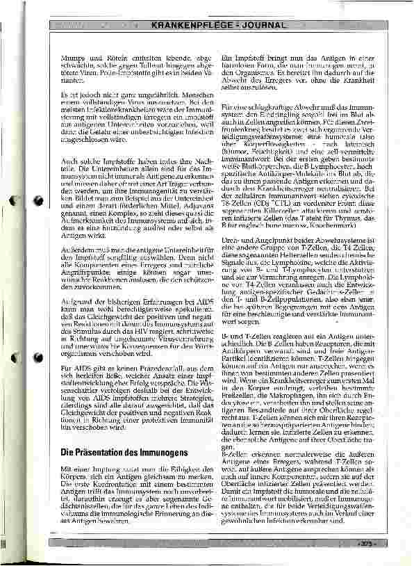 Vorschauseite 4: AIDS Immunprophylaxe: Chancen und Risiken einer AIDS-Impfstoffentwicklung