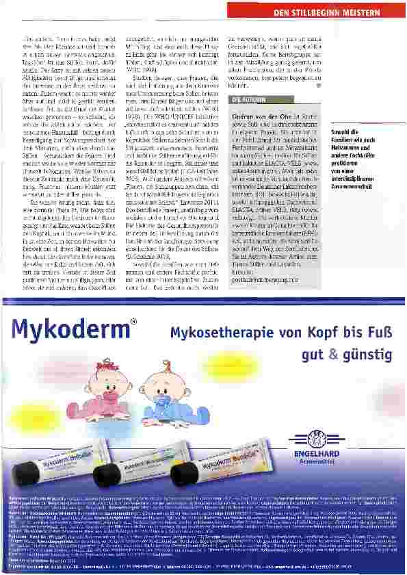 Vorschauseite 5: Stillende Mütter brauchen Unterstützung