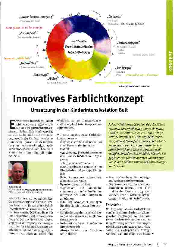 Vorschauseite 1: Innovatives Farblichtkonzept