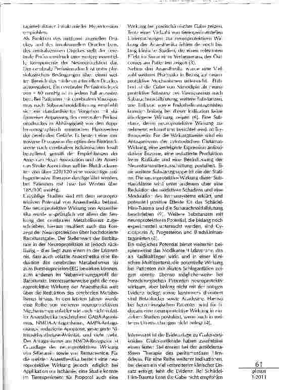Vorschauseite 2: DAS HIRN VERSAGT - WAS TUN?