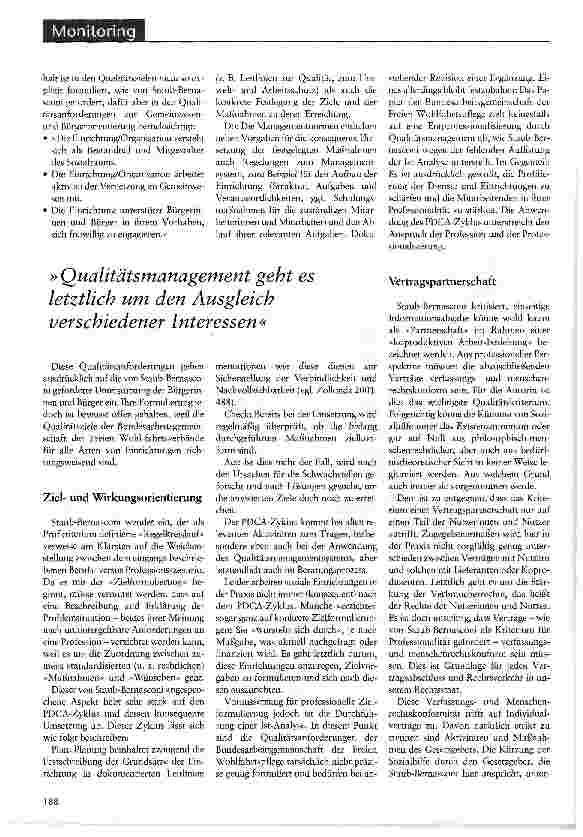Vorschauseite 3: Was der Mensch braucht Die Qualitätsziele der Freien Wohlfahrtspflege im Lichte von Gesellschaft und Organisation