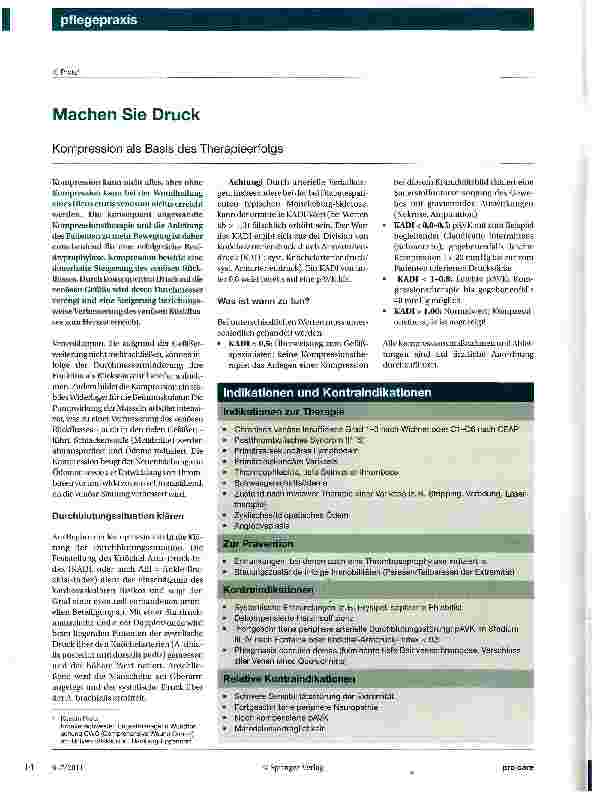 Vorschauseite 1: Machen Sie Druck