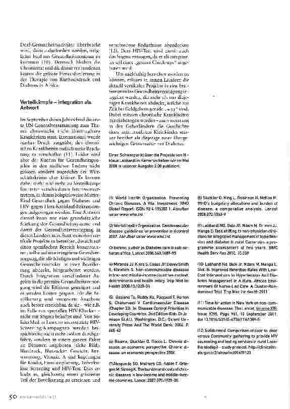 Vorschauseite 3: Im Schatten von HIV