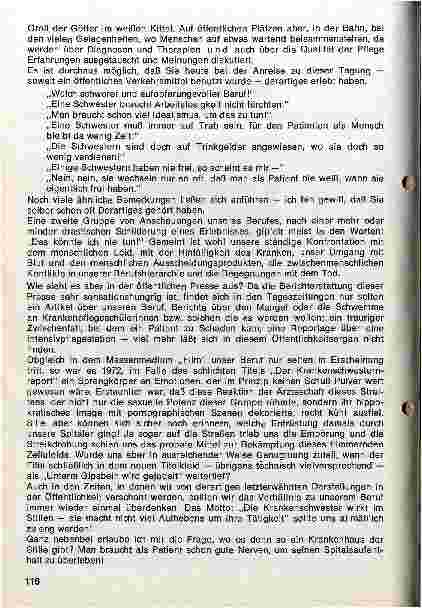 Vorschauseite 2: Das Verhältnis des diplomierten Krankenpflegepersonals zu seinem Beruf