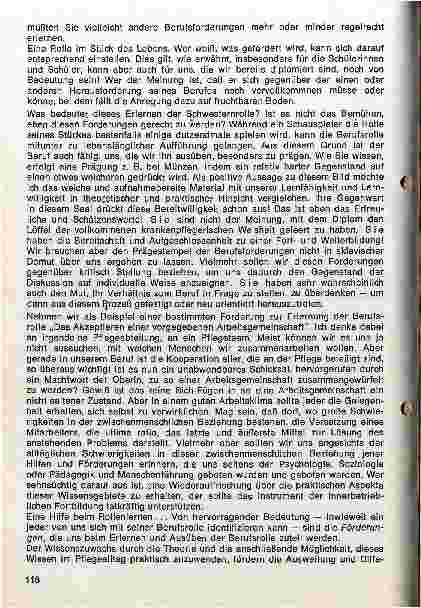 Vorschauseite 4: Das Verhältnis des diplomierten Krankenpflegepersonals zu seinem Beruf
