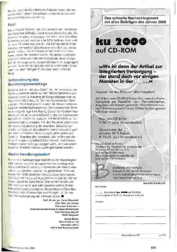 Vorschauseite 4: Krankenhauszentrierte Integrierte Versorgung Breite Palette an Möglichkeiten auch jenseits des SGB V