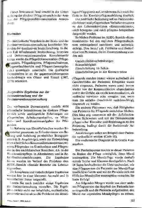 Vorschauseite 4: Ist ganzheitlich-rehabilitierende Prozeßpflege in Akutkrankenhäusern umsetzbar