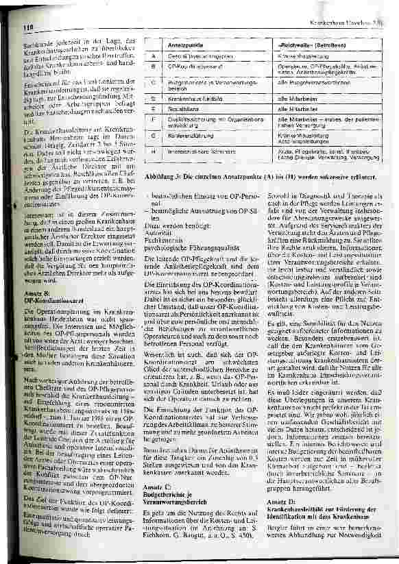 Vorschauseite 4: Die interdisziplinäre Zusammenarbeit im Krankenhaus