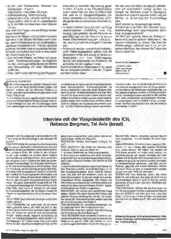 Vorschauseite 3: Das Risiko eines Berufs - Aussichten für eine Schulung von Mitgliedern des Krankenpflegeteams // Burnout-Ausgebrannt