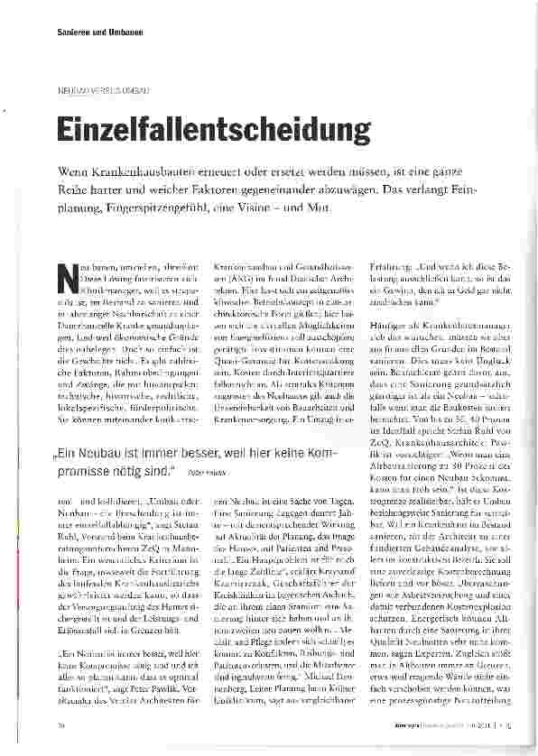 Vorschauseite 1: Einzelfallentscheidung