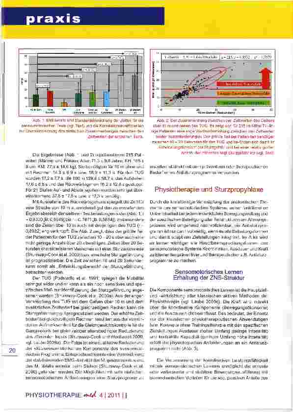 Vorschauseite 3: Sturzprophylaxe Was bringt die Physiotherapie?