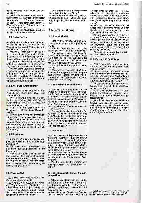 Vorschauseite 2: Leitfaden für ein Praktikum in der Pflegedienstleitung