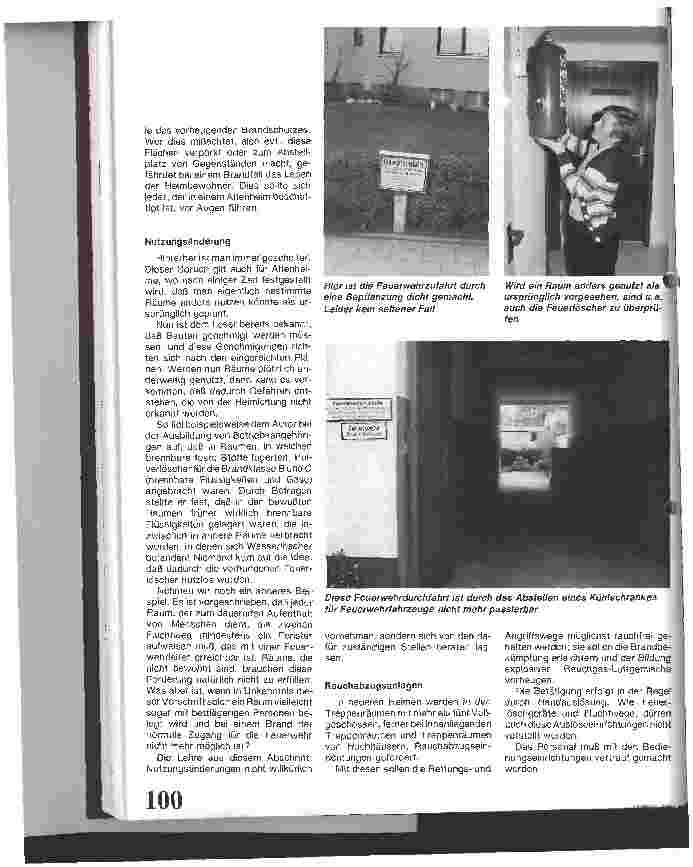 Vorschauseite 4: Baulicher Brandschutz im Altenheim