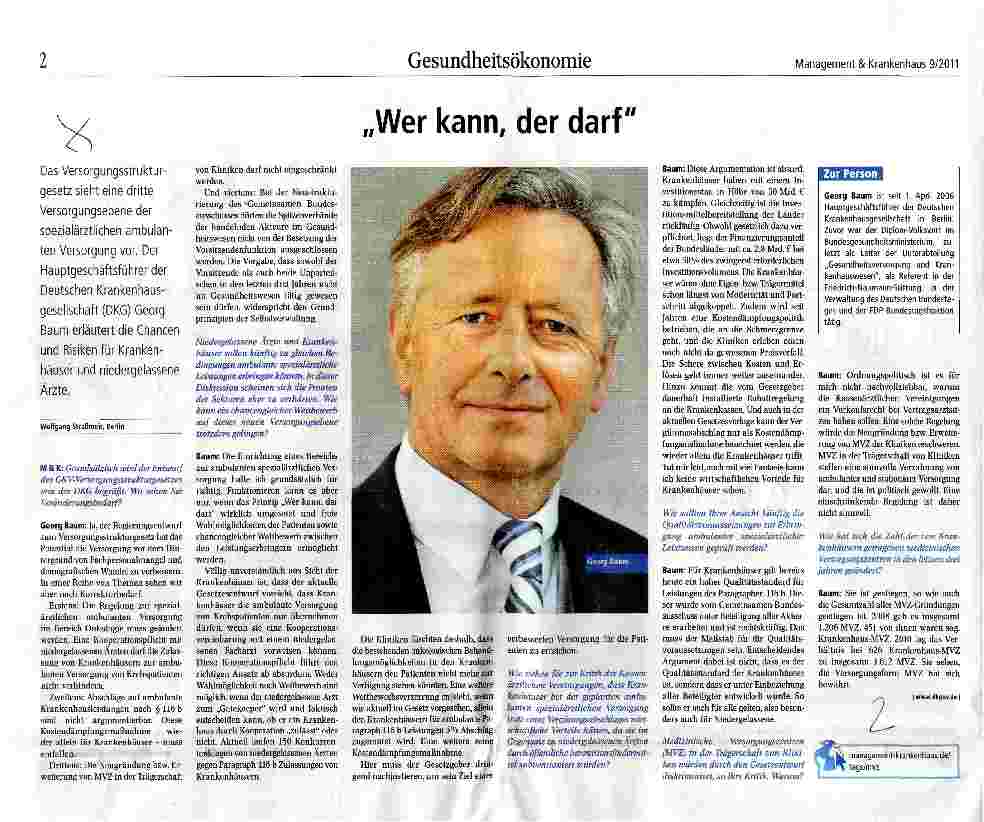 Vorschauseite 1: „Wer kann, der darf