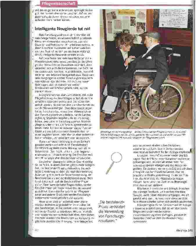 Vorschauseite 2: Ohne die Praktiker ist die Wissenschaft sinnlos