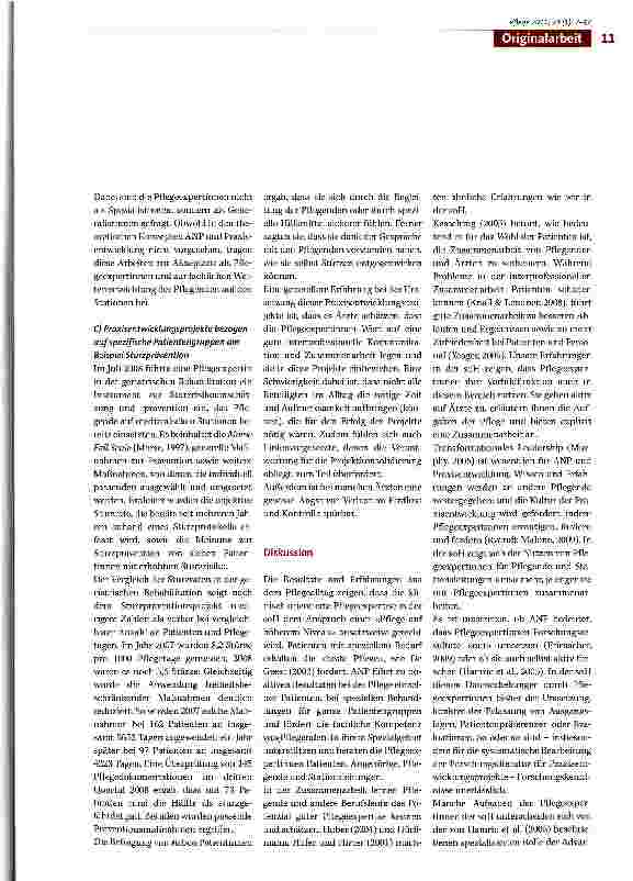 Vorschauseite 5: Pflegeentwicklung der Solothurner Spitäler. Unterwegs zu klinisch orientierter Pflegeexpertise und Praxisentwicklung