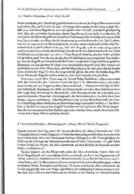 Vorschauseite 5: Die aktuelle Debatte über Forschung an menschlichen Embryonen und Menschenwürdeaus japanischer Perspektive