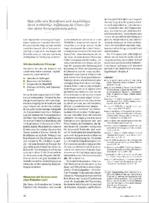 Vorschauseite 3: Beschwerden lindern - Lebensqualität erhalten