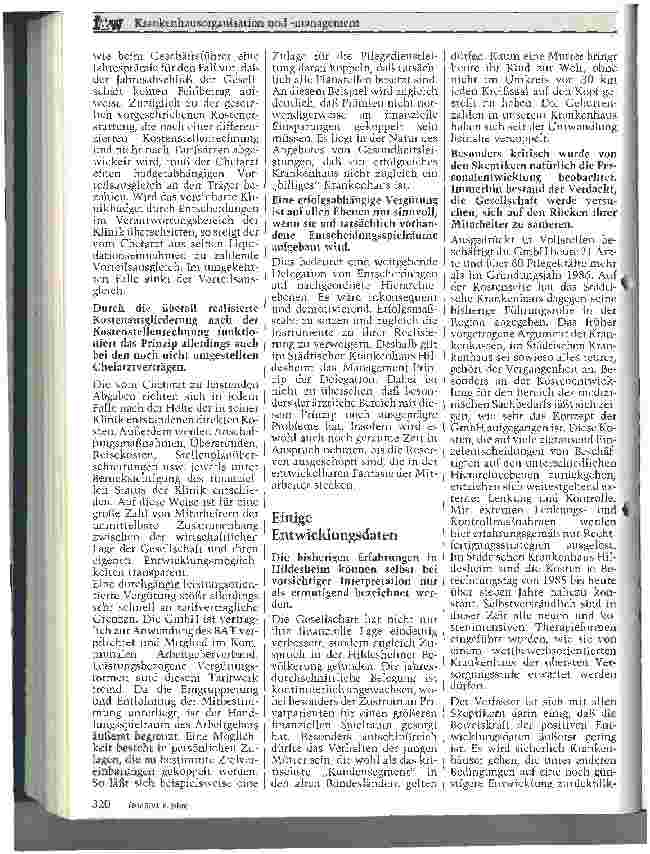 Vorschauseite 5: Krankenhausorganisation und -management Vom kommunalen Regiebetrieb zur gemeinnützigen Gesellschaft
