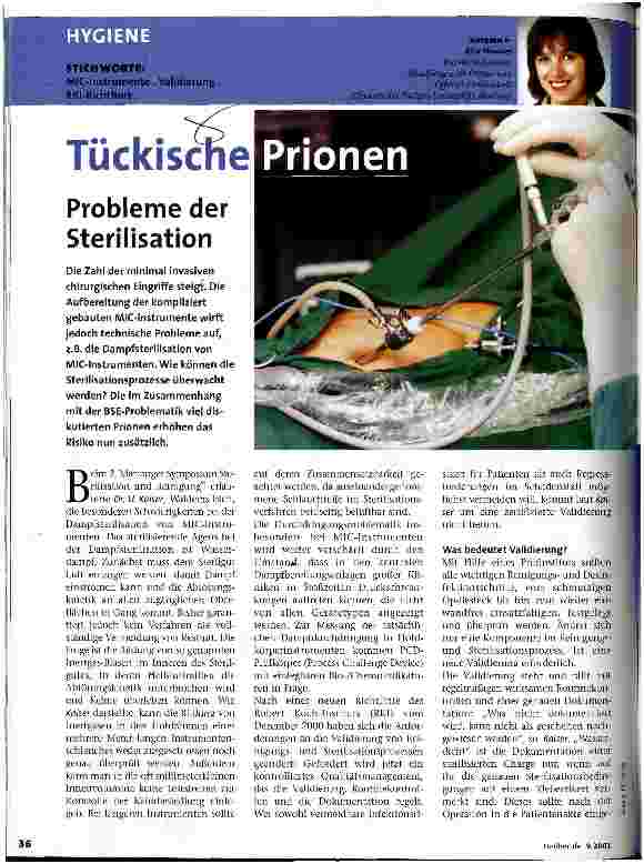 Vorschauseite 1: Tückische Prionen