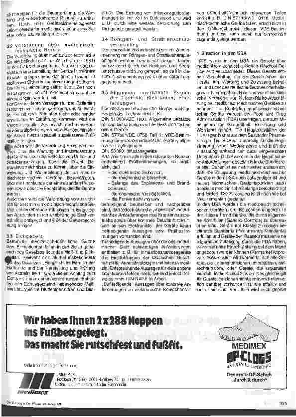 Vorschauseite 2: Sicherheitsprobleme medizinisch-technischer Geräte aus der Sicht des TÜV