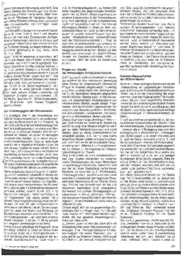 Vorschauseite 5: Methodische Beiträge zum Prozeß der Personalbewertung in Krankenhaus - Organisationen Teil III
