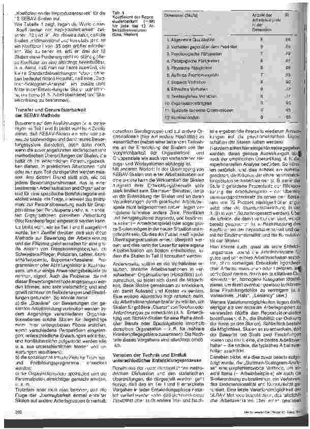 Vorschauseite 6: Methodische Beiträge zum Prozeß der Personalbewertung in Krankenhaus - Organisationen Teil III