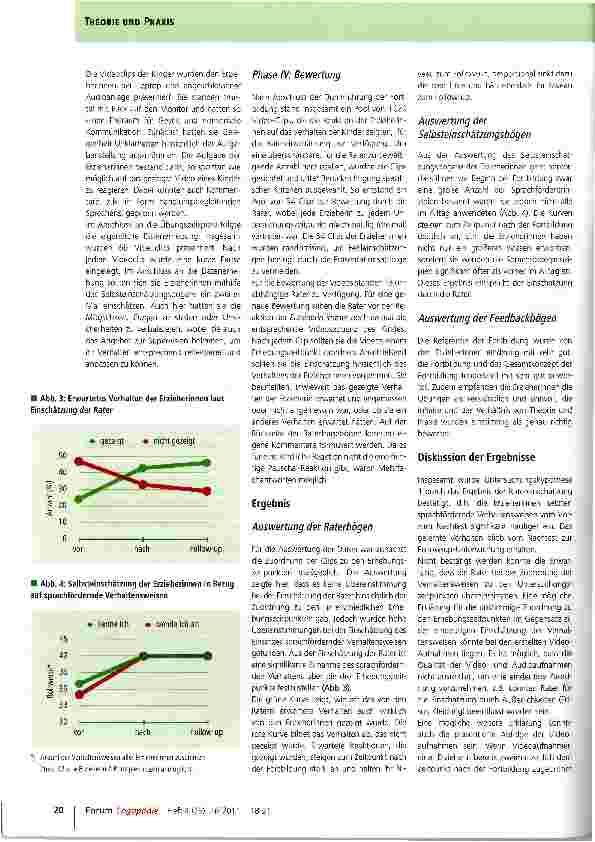 Vorschauseite 3: Evaluation der Erzieherinnenfortbildung Sprachreich