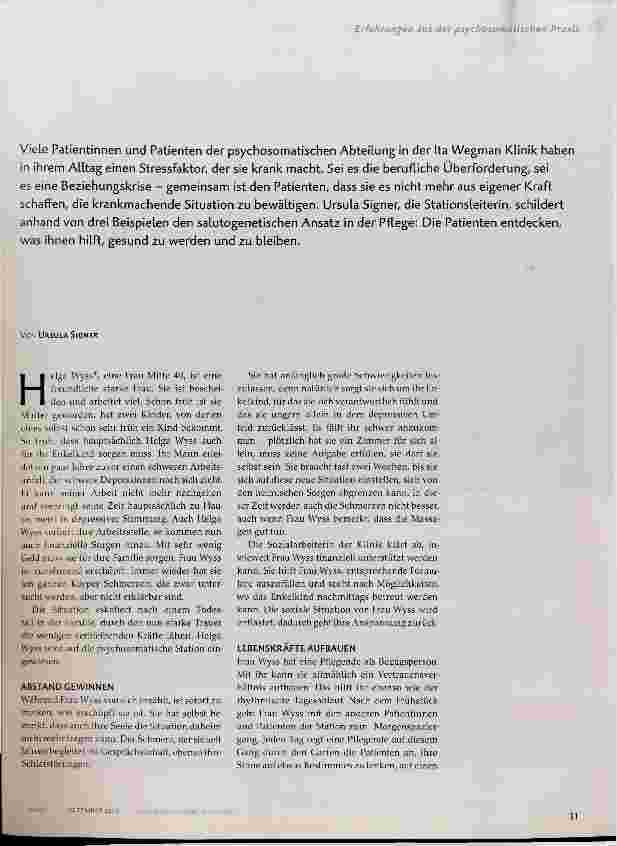 Vorschauseite 2: Lebenskräfte stärken