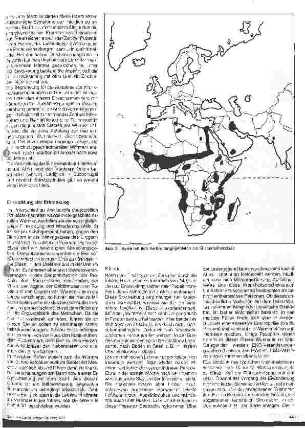 Vorschauseite 2: Wurminfektion - Schistosomiasis