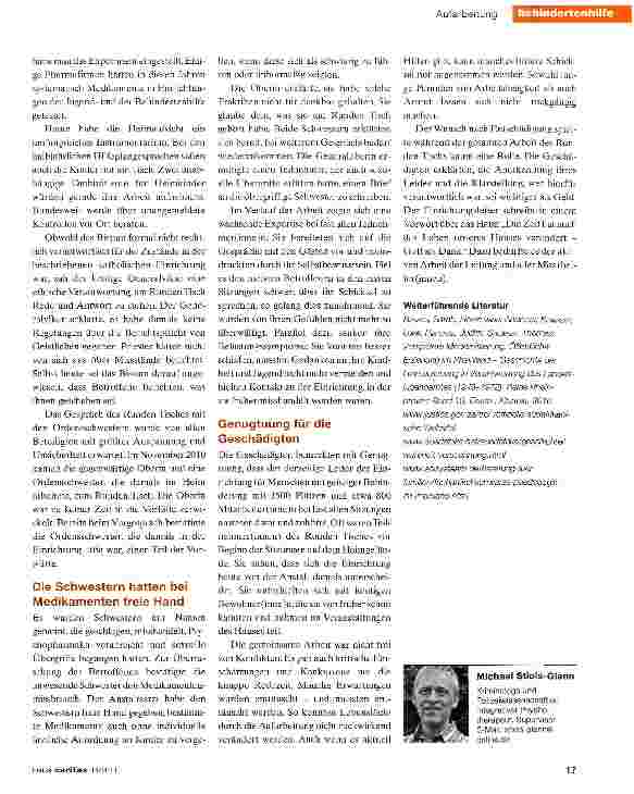Vorschauseite 4: „Die Zeit hat auch den Umgang in unserem Haus verändert