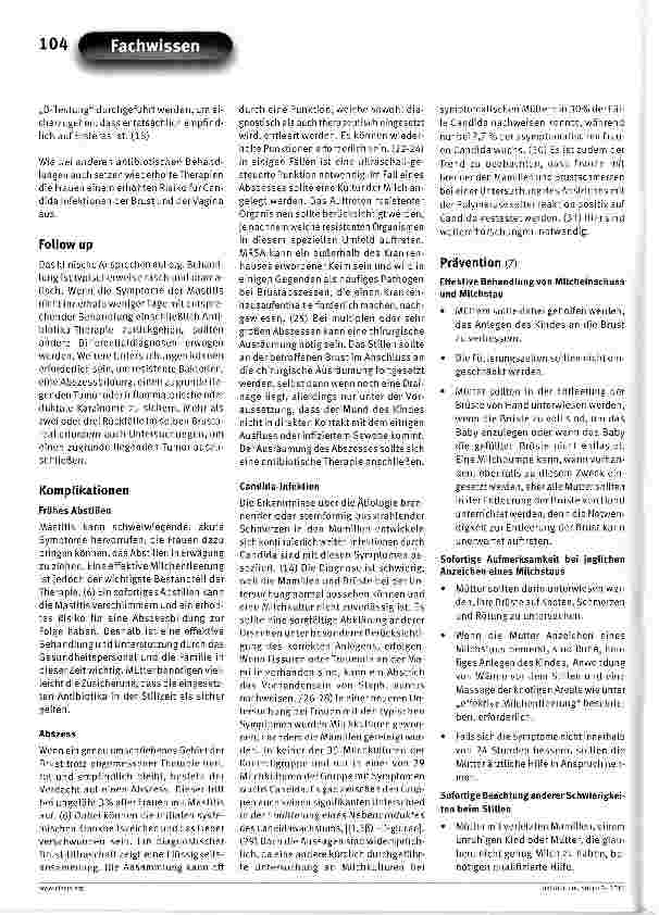 Vorschauseite 3: ABM Klinisches Protokoll Nr. 4: Mastitis