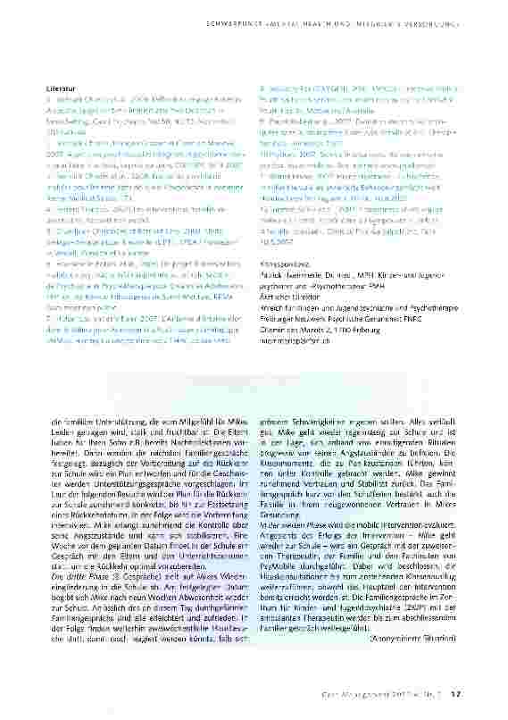 Vorschauseite 3: Niederschwellig und mobil