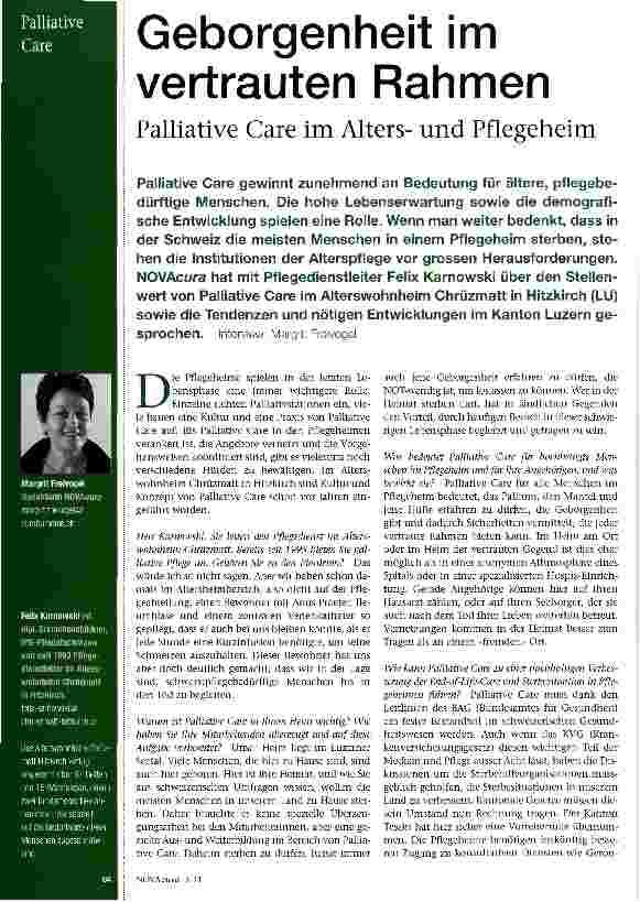 Vorschauseite 1: Geborgenheit im vertrauten Rahmen