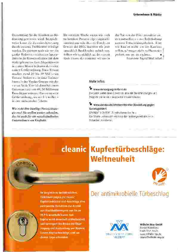 Vorschauseite 4: Vertriebsprofi auf Expansionskurs