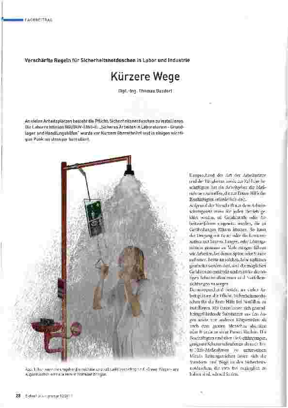 Vorschauseite 1: Kürzere Wege