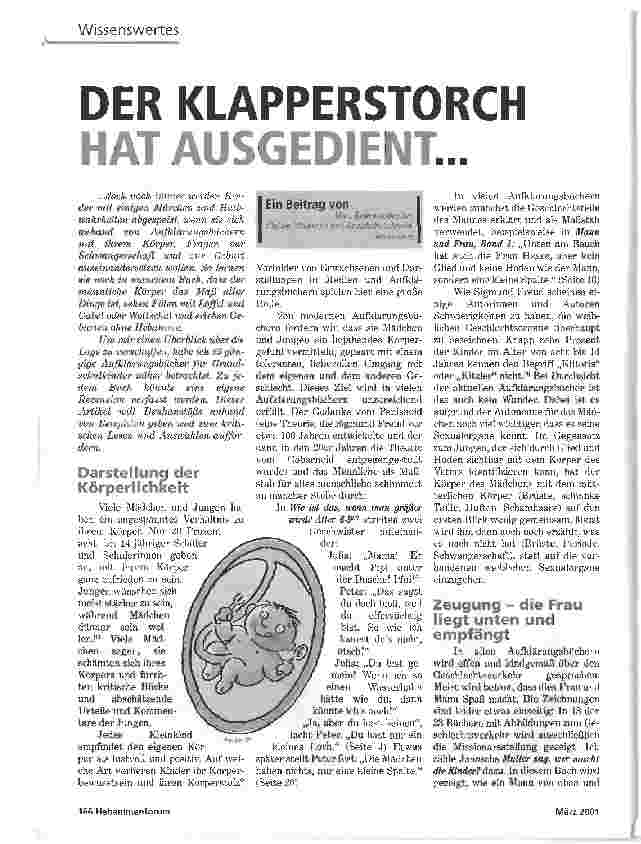 Vorschauseite 1: DER KLAPPERSTORCHHAT AUSGEDIENT