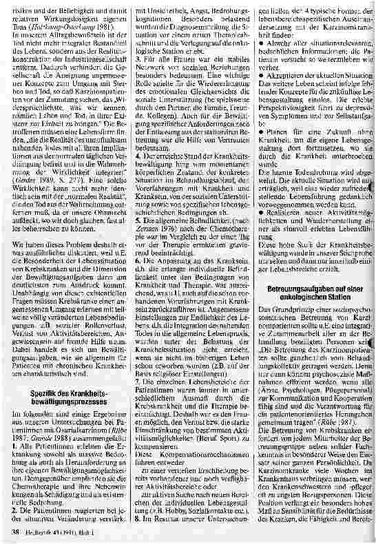 Vorschauseite 2: Krankheitsbewältigung bei Tumorkrankheiten am Beispiel des Ovarialkarzinoms