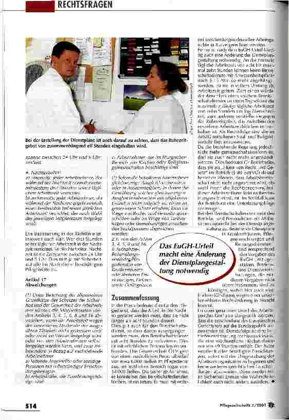 Vorschauseite 4: Stehen die Kliniken vor einem Einstellungsboom?