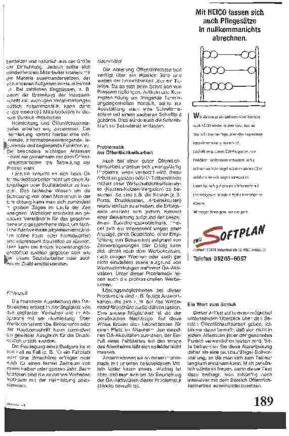 Vorschauseite 4: Öffentlichkeitsarbeit im Altenzentrum