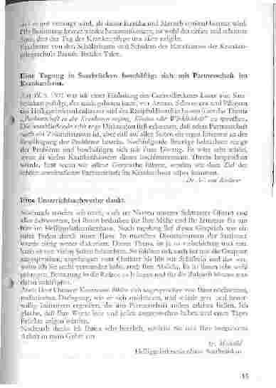 Vorschauseite 6: Partnerschaft in der Krankenversorgung: Illusion und Wirklichkeit