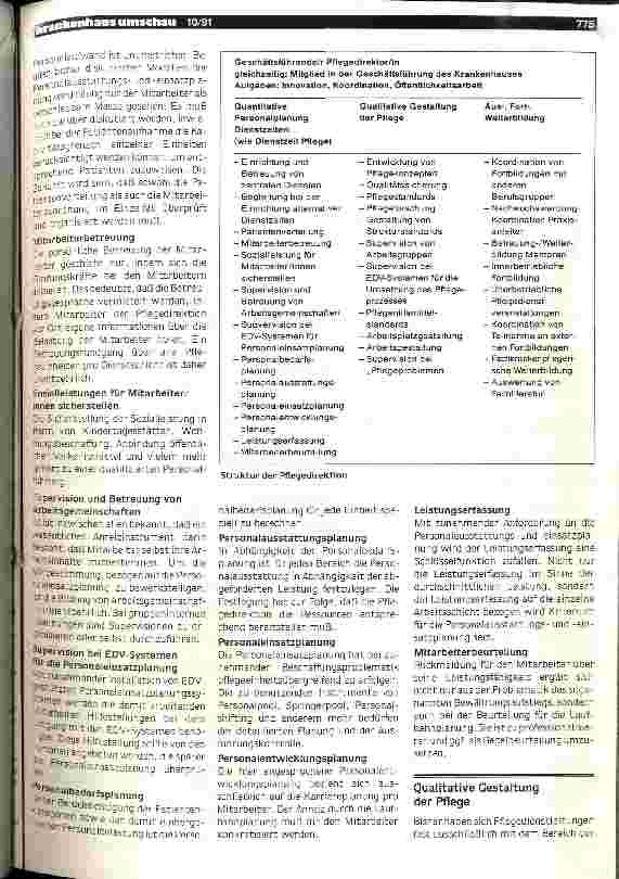 Vorschauseite 2: Führungsaufgaben der Pflegedirektion