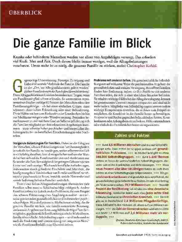 Vorschauseite 1: Die ganze Familie im Blick