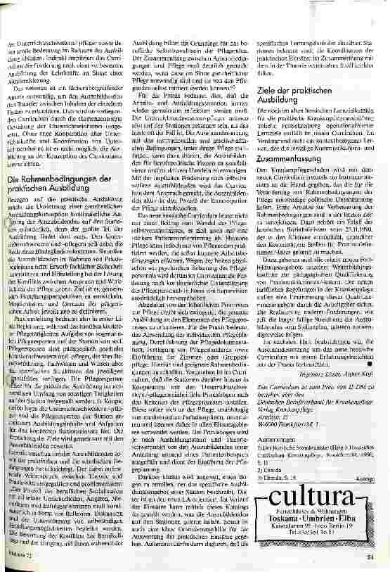 Vorschauseite 2: Neuer Lehrplan - bessere Pflege? Neues Krankenpflege-Curriculum in Hessen