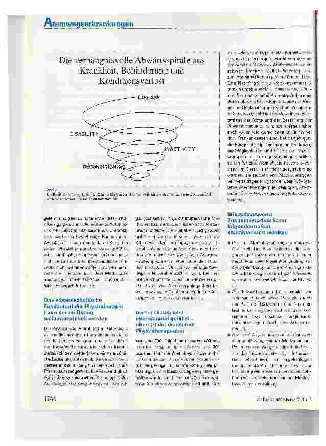 Vorschauseite 4: Zusammenarbeit von Arzt und Physiotherapeut bei der Behandlung von Patienten mit Atemwegsund Lungenerkrankungen