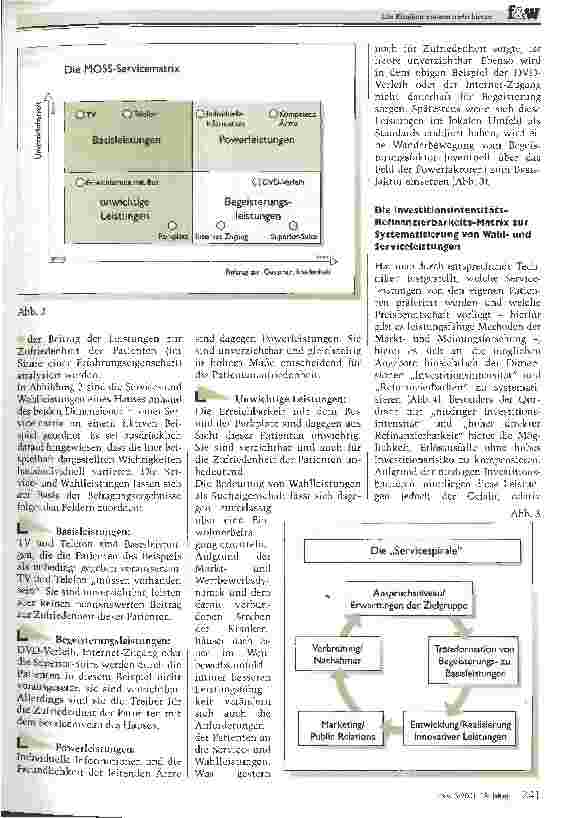 Vorschauseite 6: Die Kliniken müssen mehr bieten