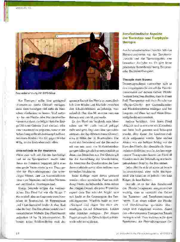 Vorschauseite 3: Tierosteopathie